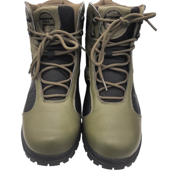 Fila Men\'s Everpoint Hiking Boots Olive/Black SZ 10 main image 8
